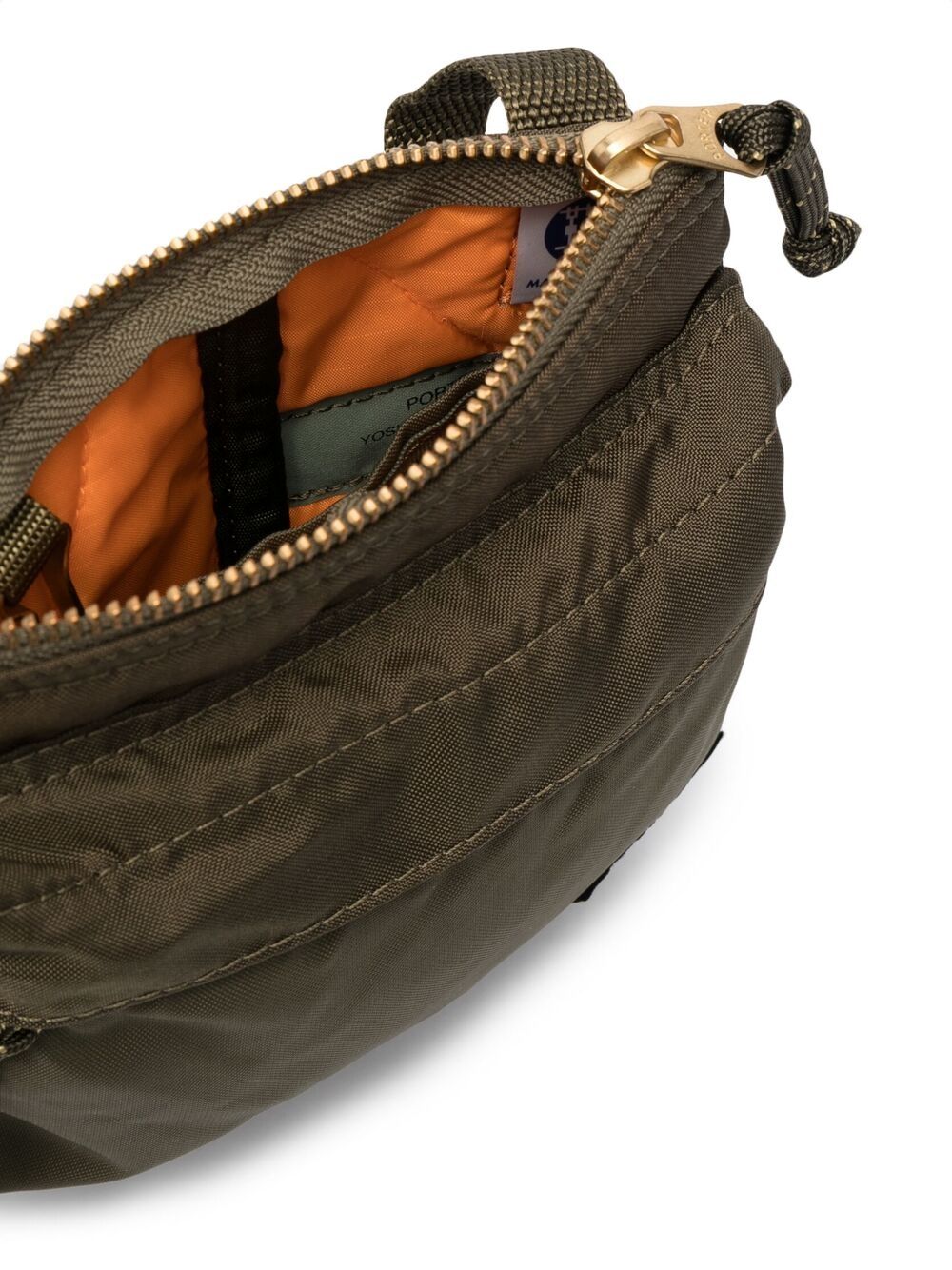 logo patch crossbody bag