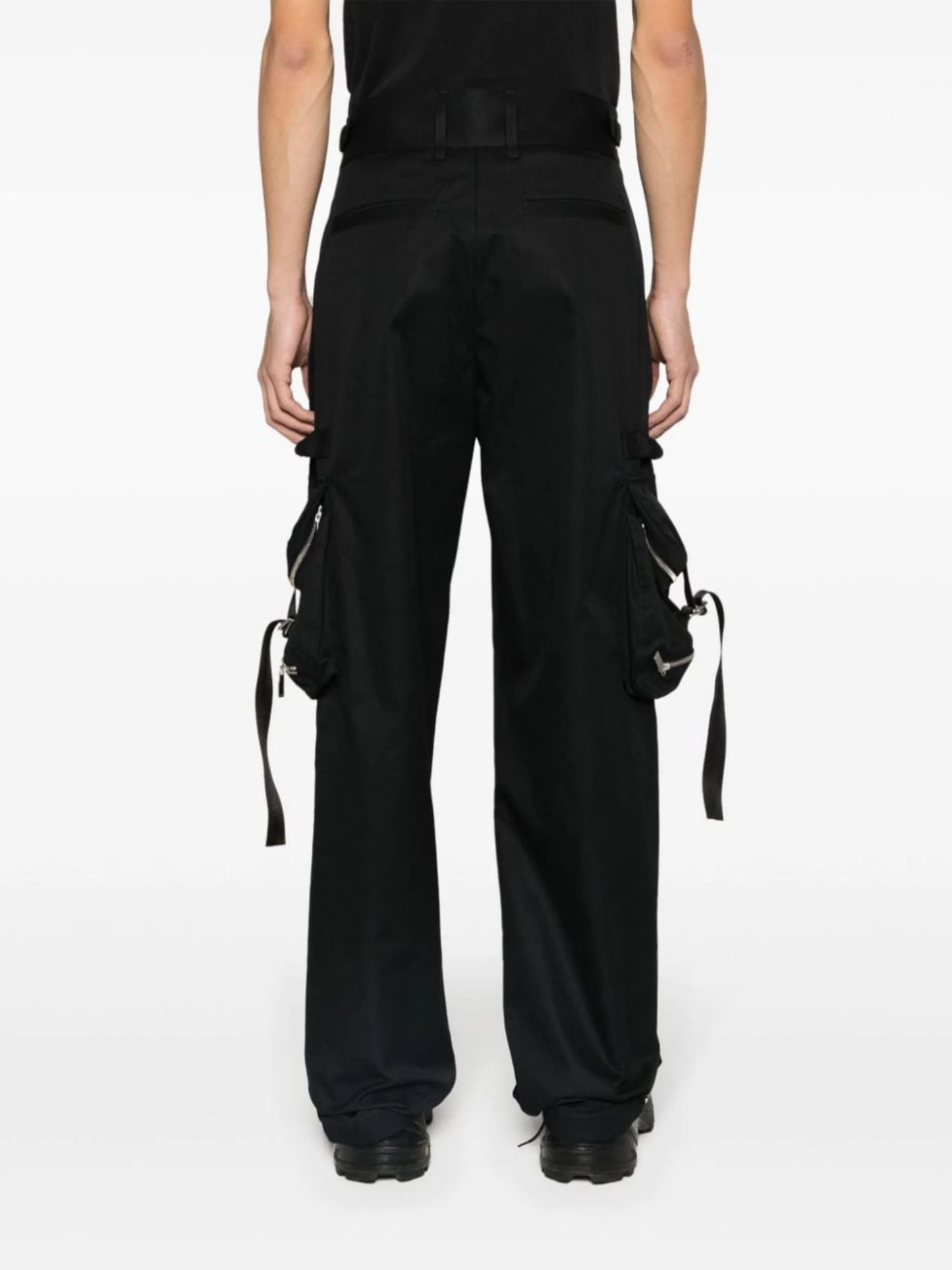 Straight-Leg Cargo Trousers