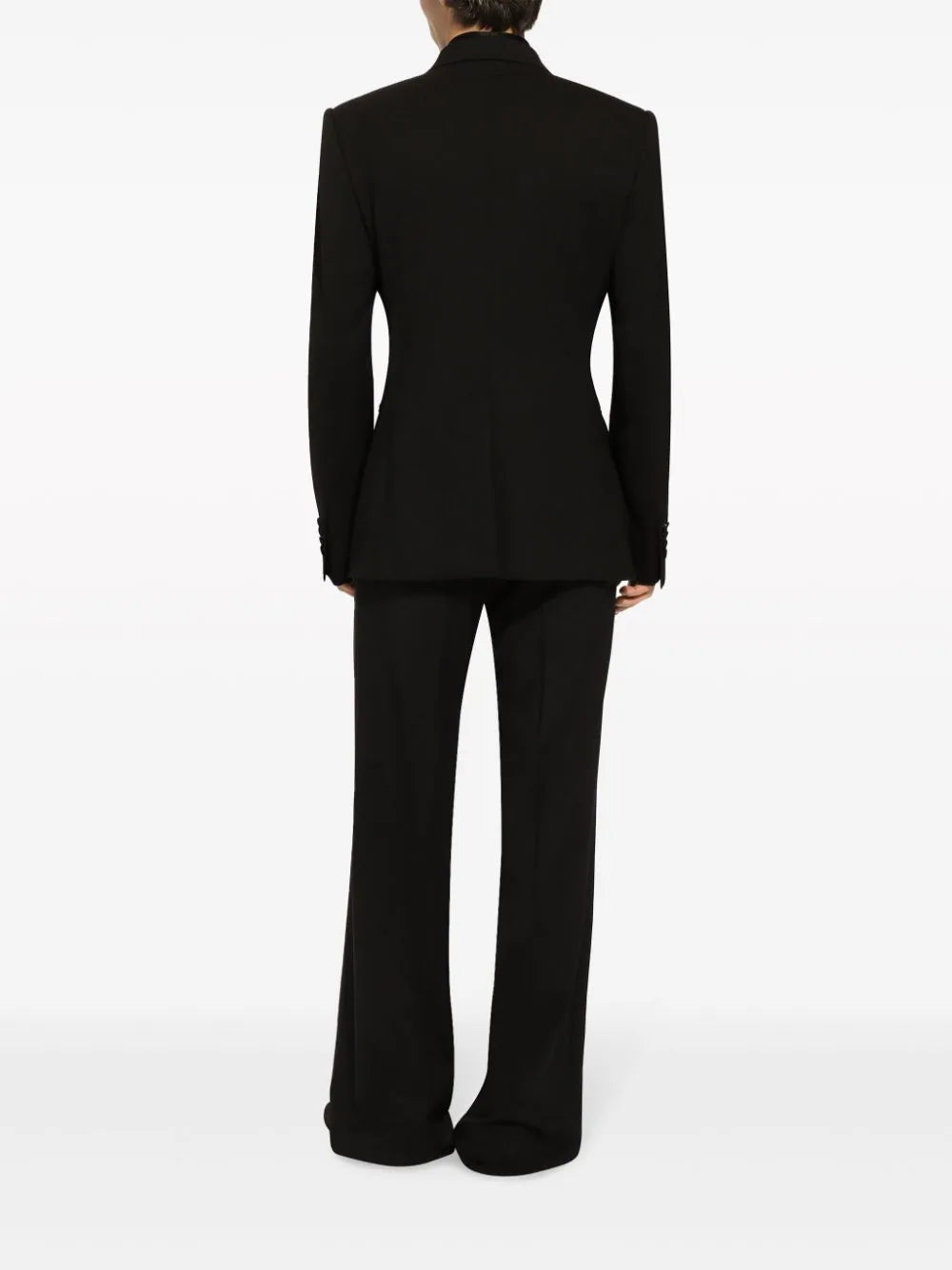 Straight-Leg Wool Trousers
