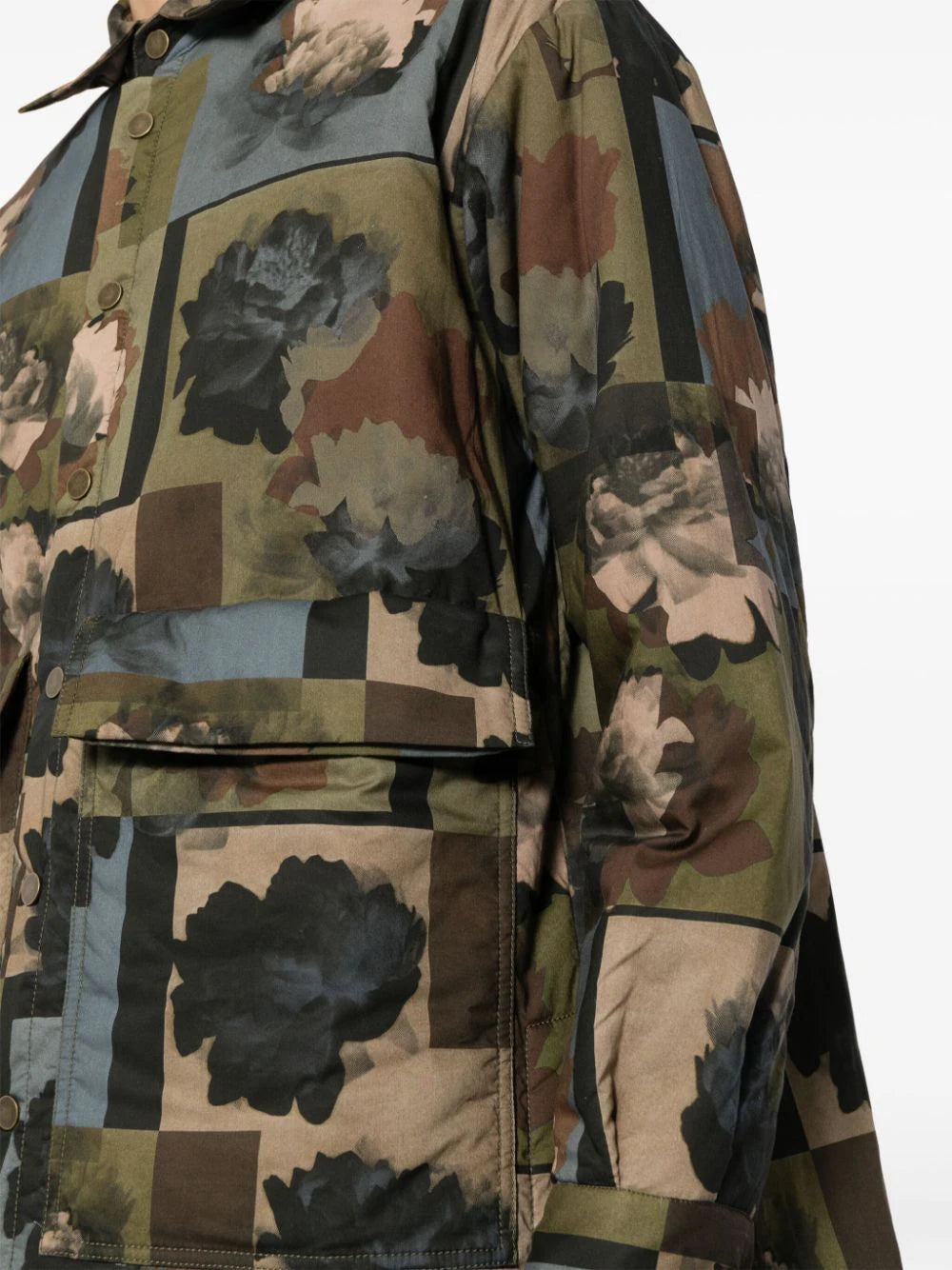 Printed Shirt Jacket