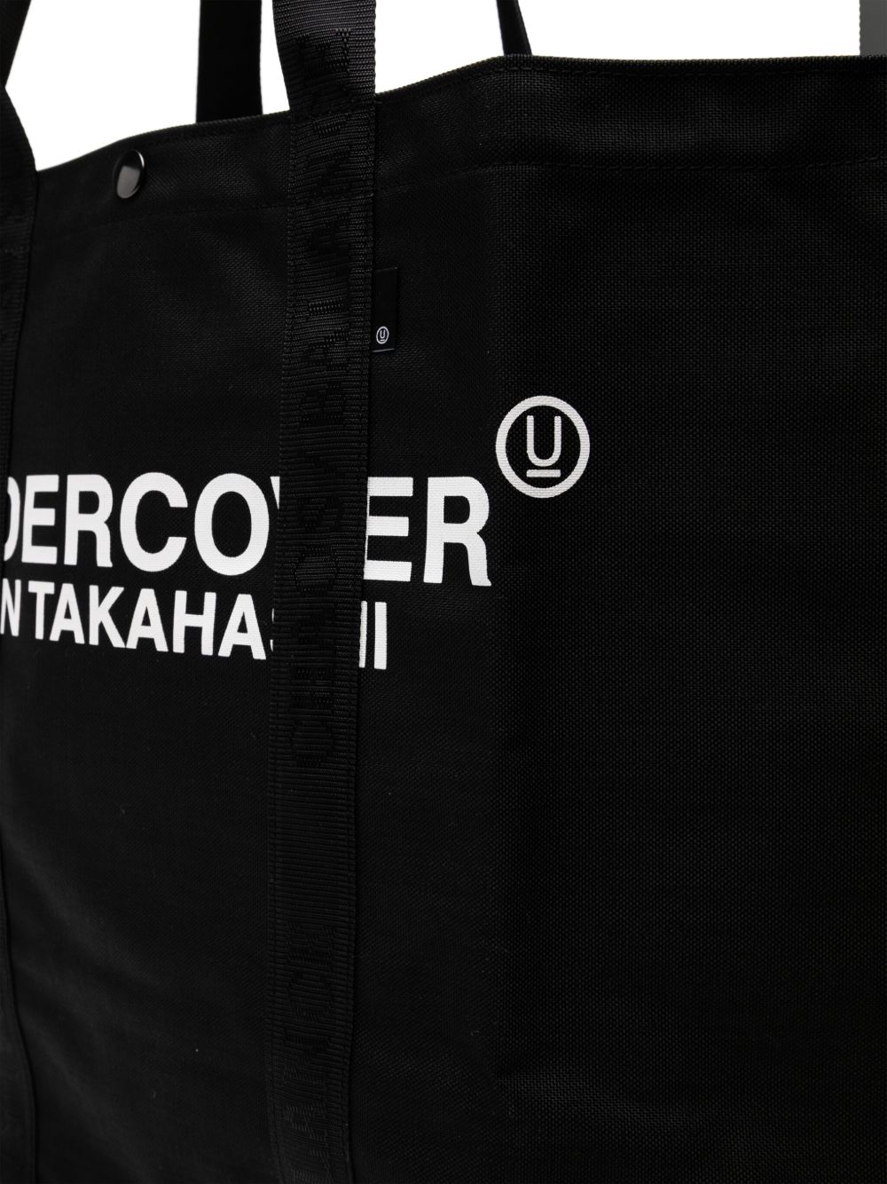 logo-printed tote bag