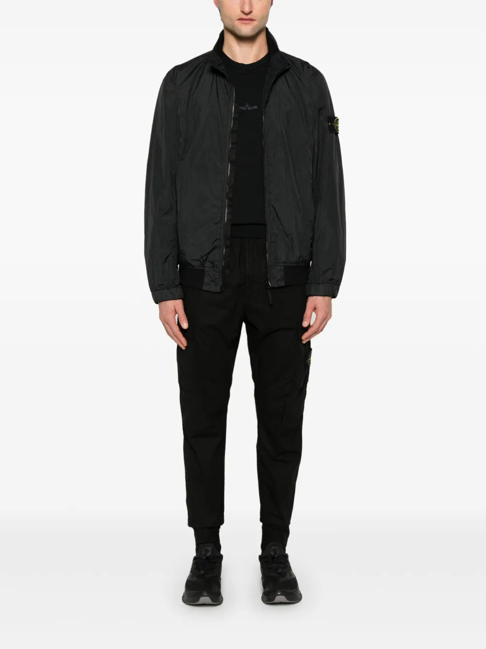 Compass-badge jacket