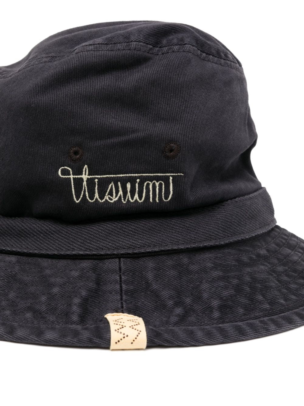 logo-embroidered bucket hat