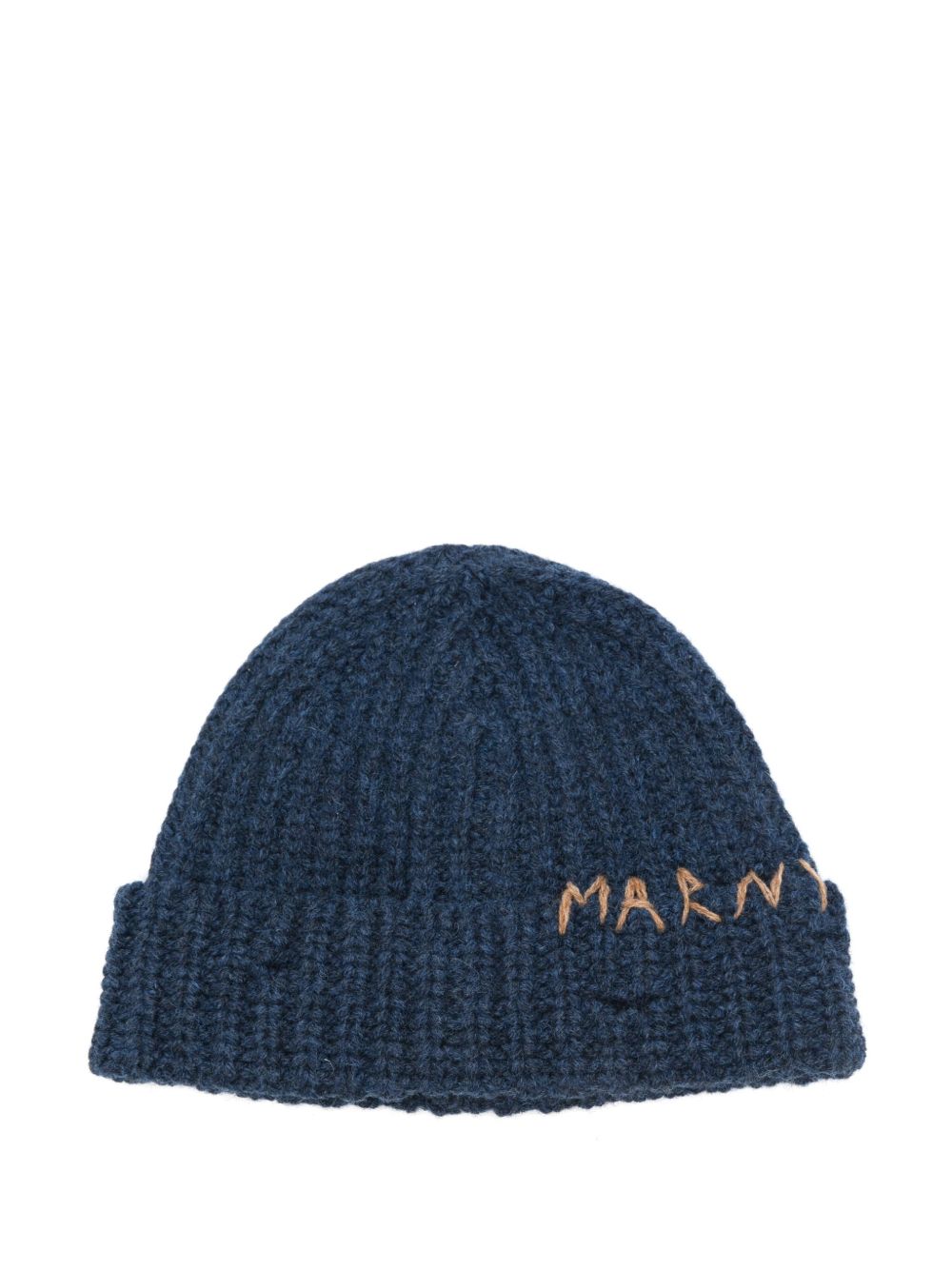logo-embroidered beanie