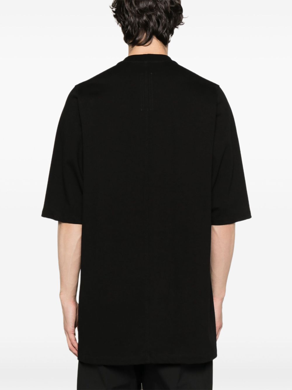 stud-detailed organic cotton T-shirt