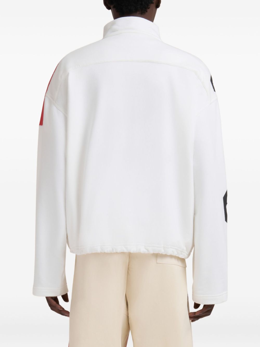 graphic-print pullover