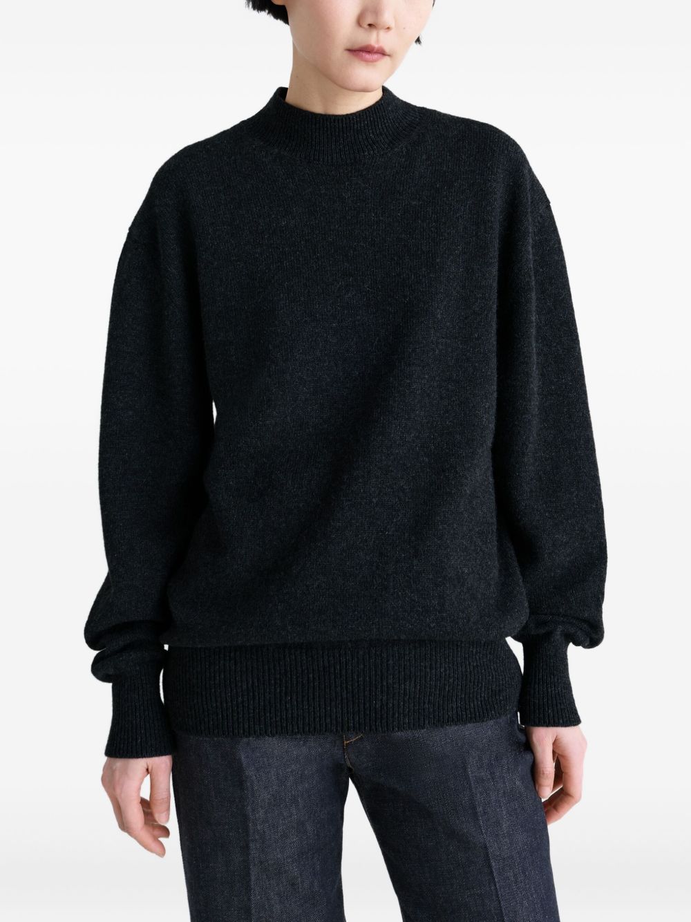 MOCK NECK SWEATER