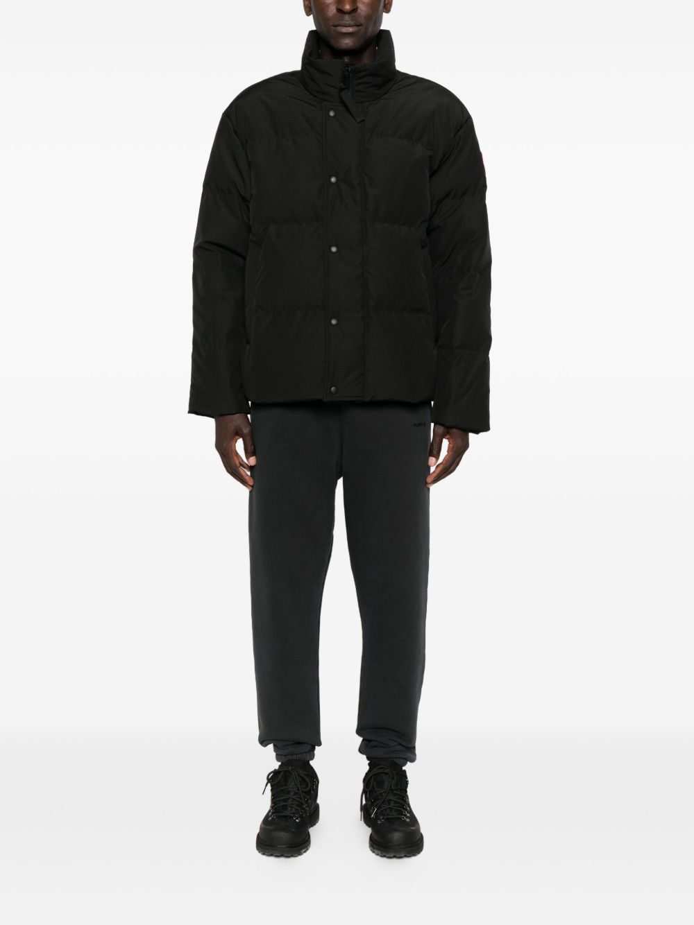 Bayview quilted parka coat