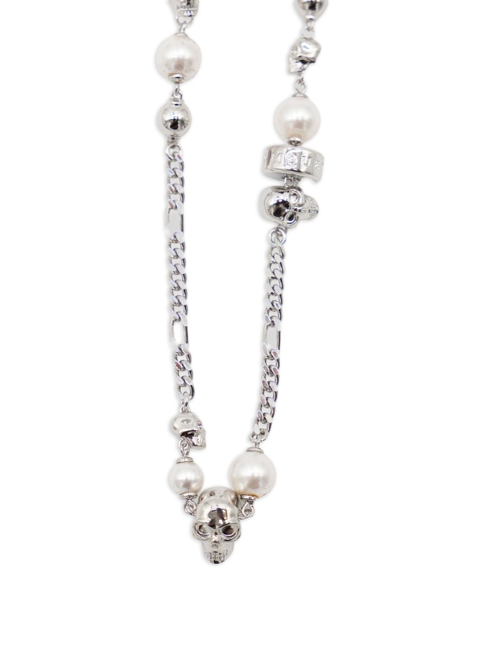 skull-charm necklace