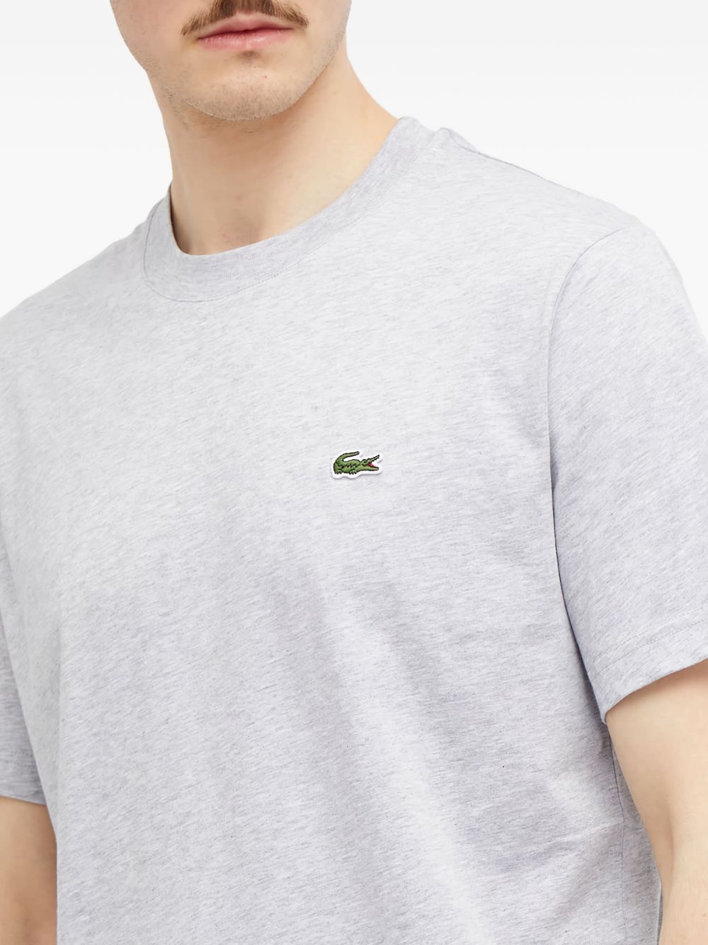 logo-patch cotton T-shirt