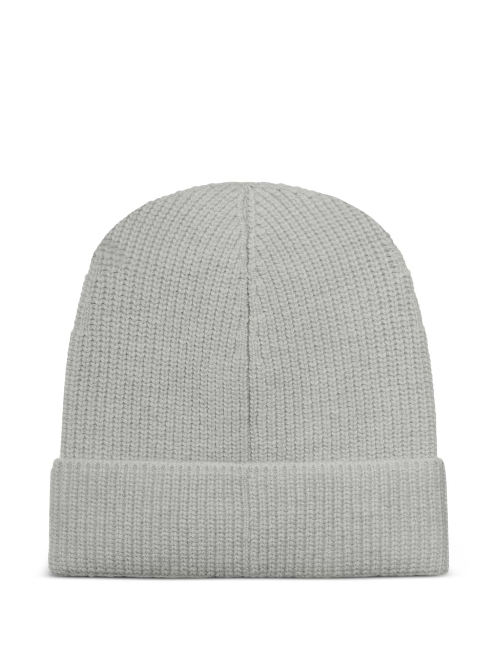 ribbed wool beanie