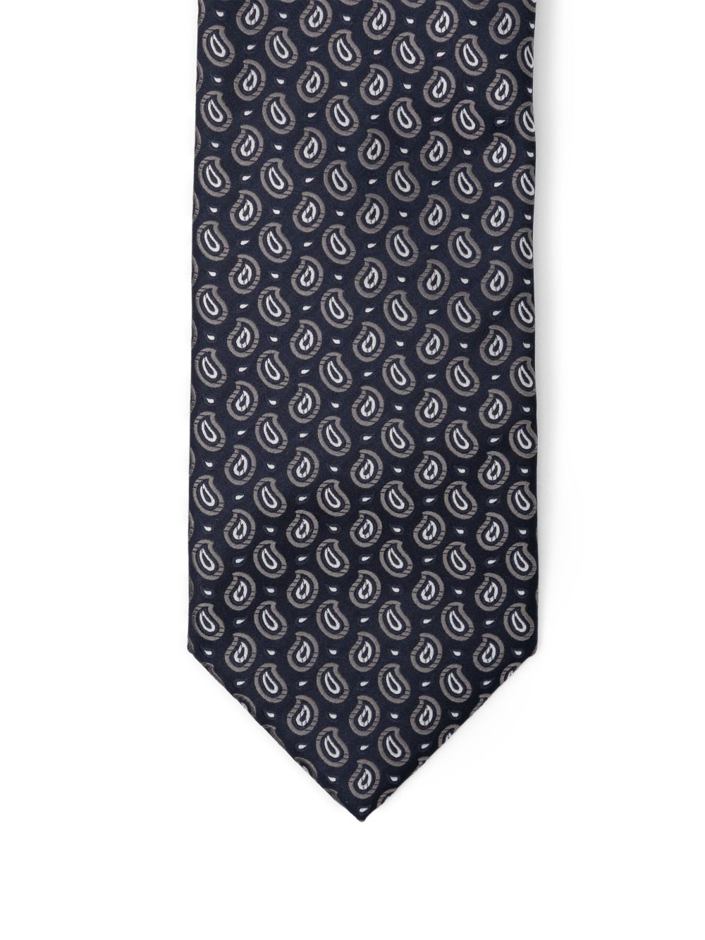 printed silk tie