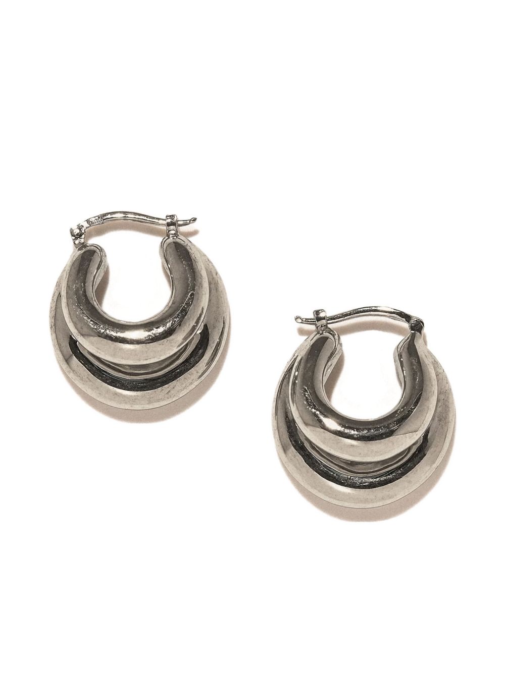 double hoop earrings