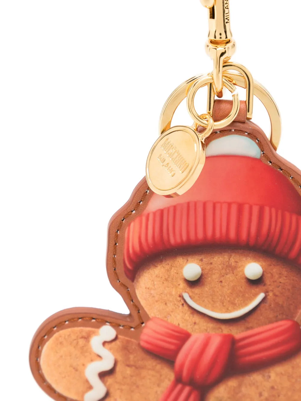 Gingerbread-Print Keyring