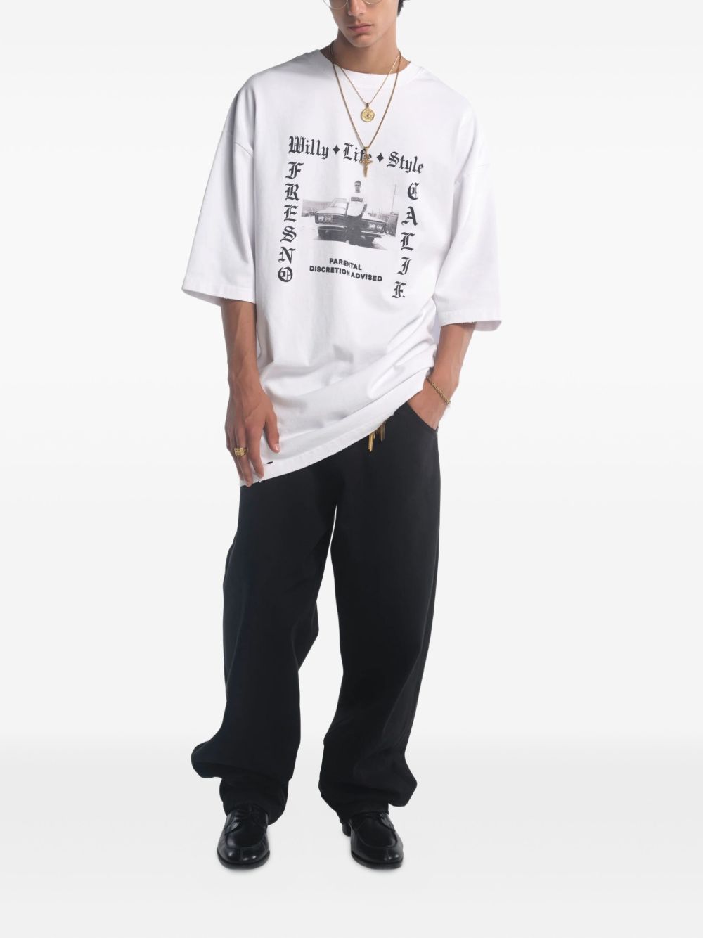 graphic-print T-shirt