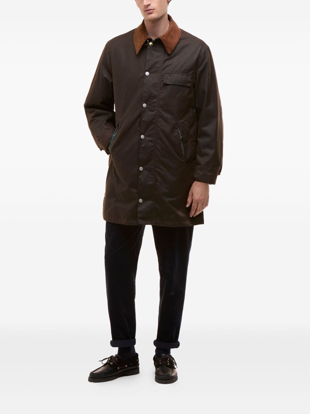 corduroy-collar jacket