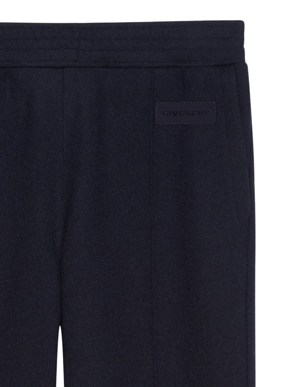 button detail track pants
