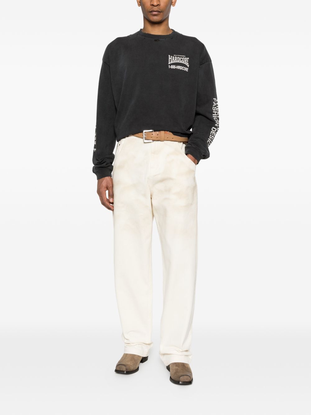 Bad Boy wide-leg trousers
