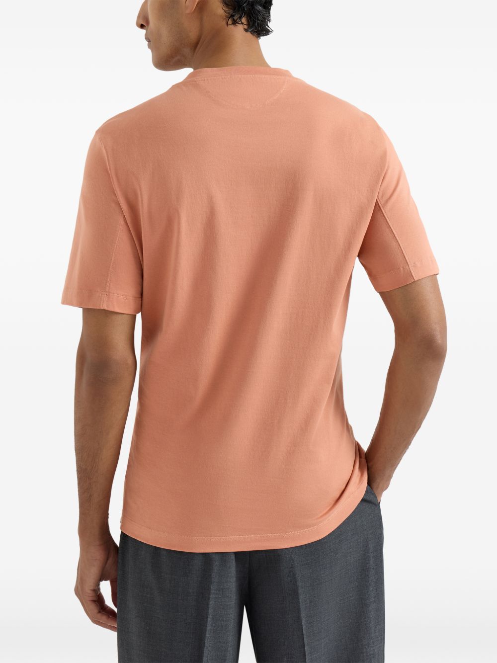 logo-detail crew-neck T-shirt