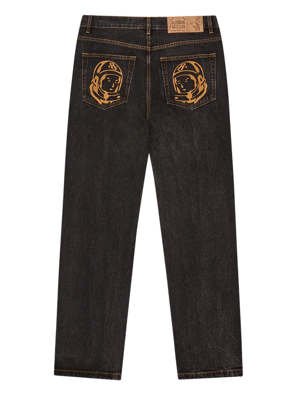 embroidered jeans