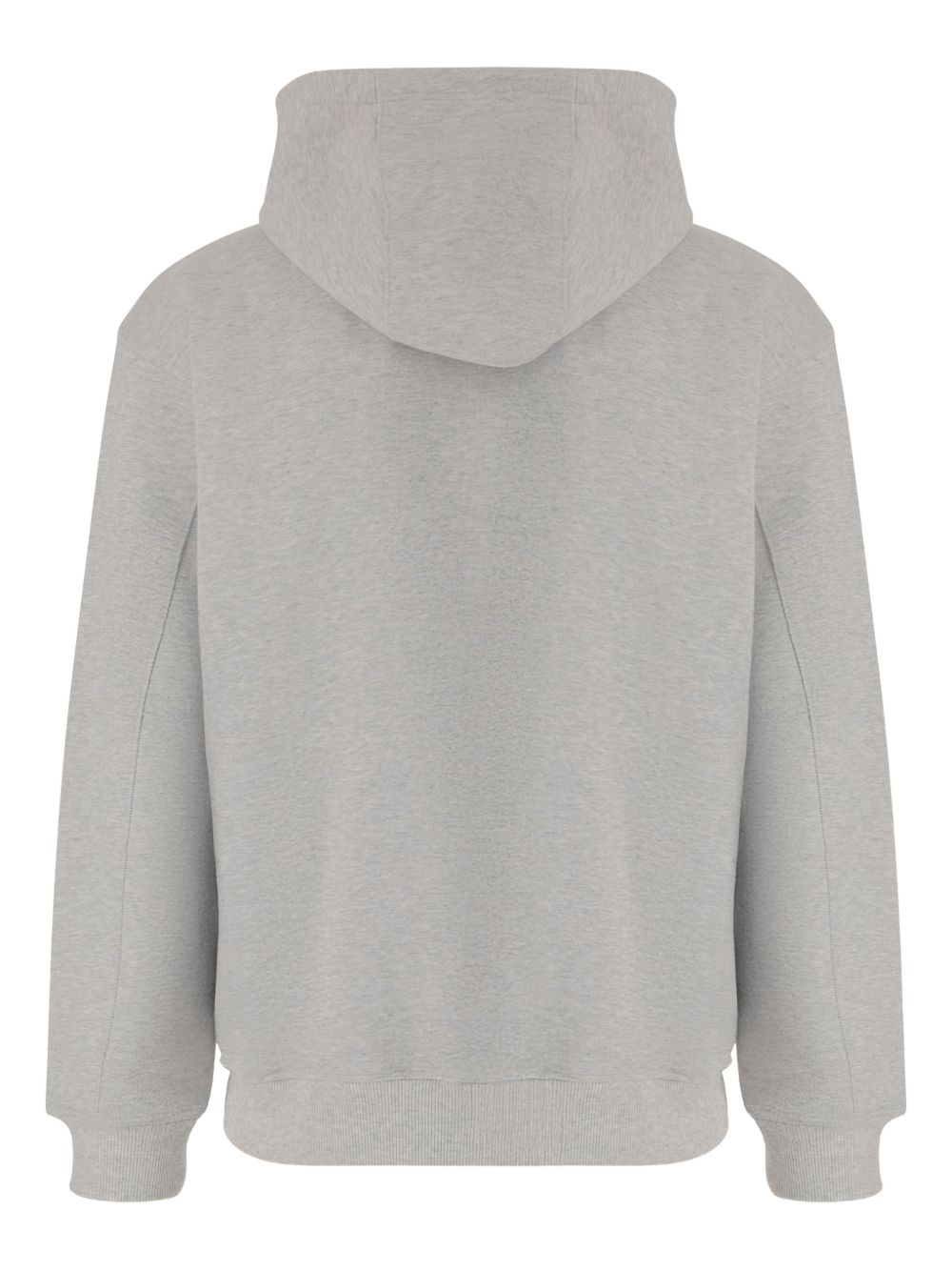 adjustable hood logo sweatshirt