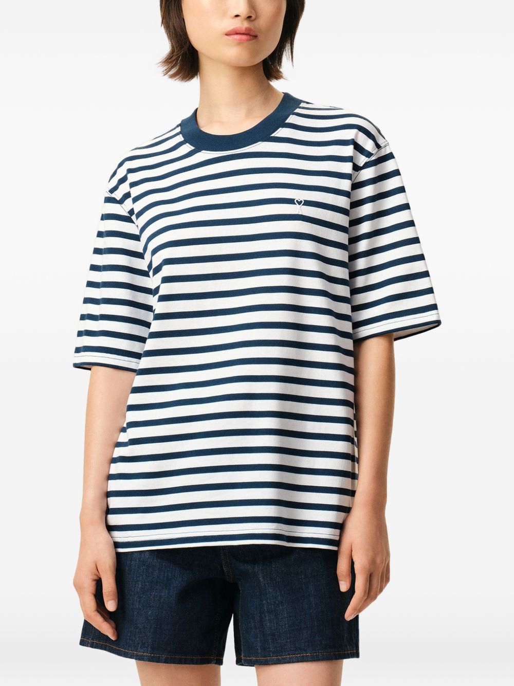 Ami De Coeur patch T-shirt