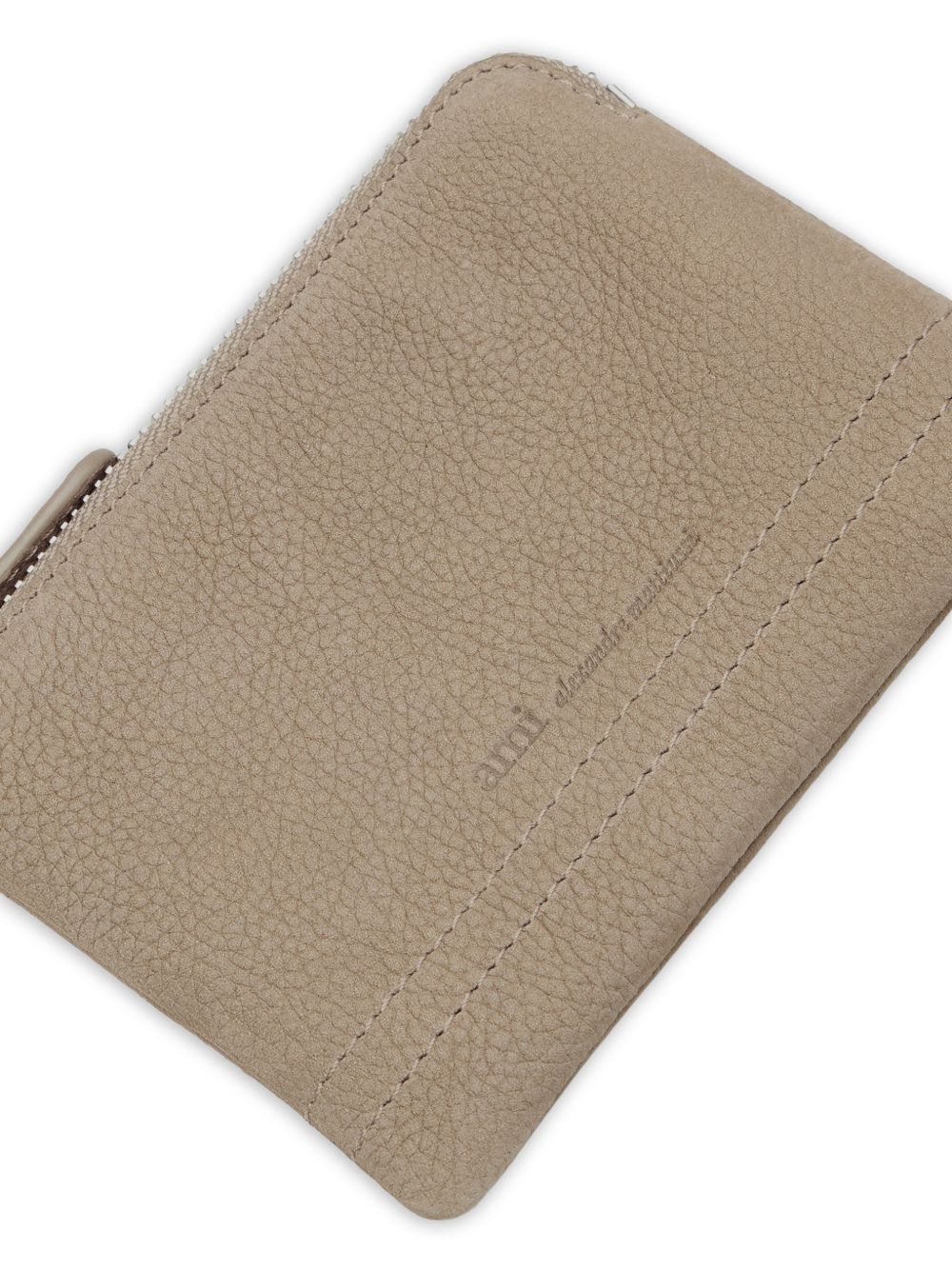 Carrousel zipped leather wallet