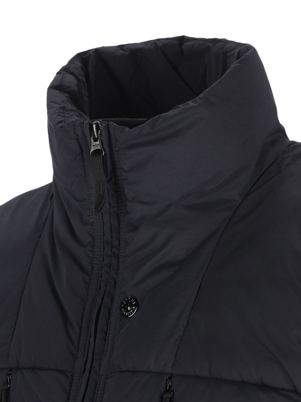 zip padded gilet