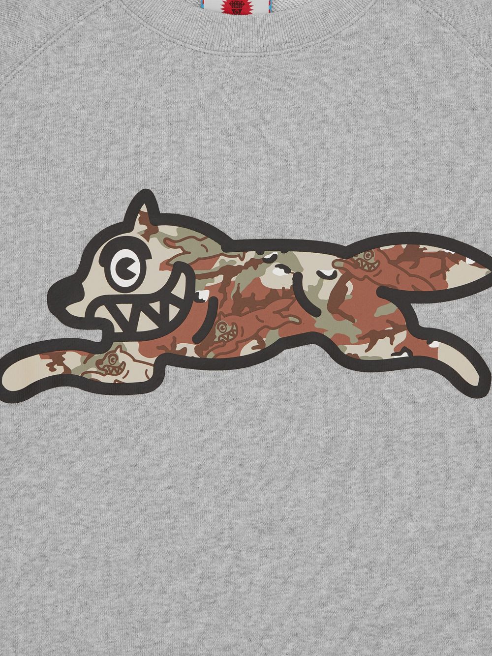 running-dog print sweatshirt