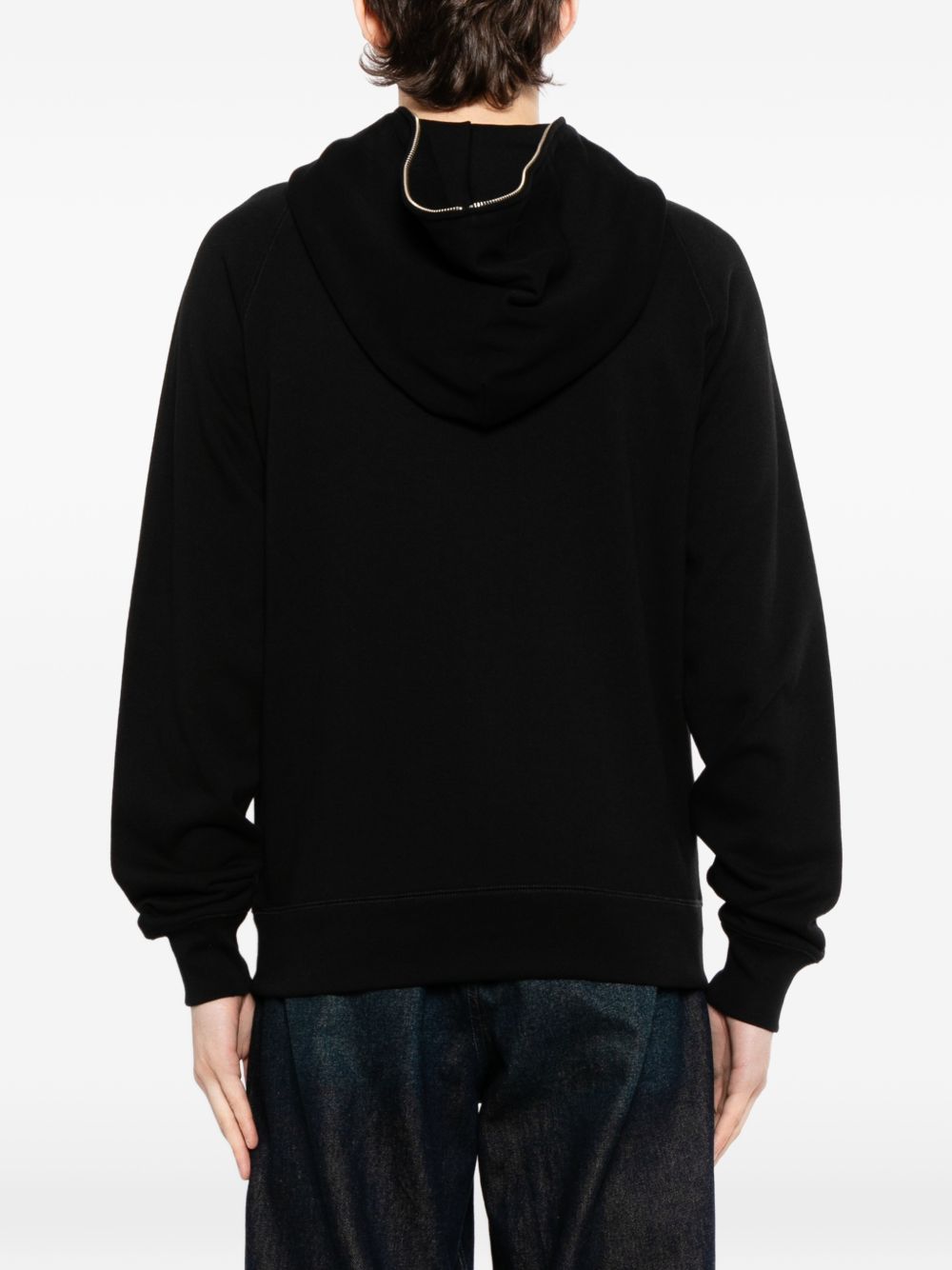 Arch zipped hoodie