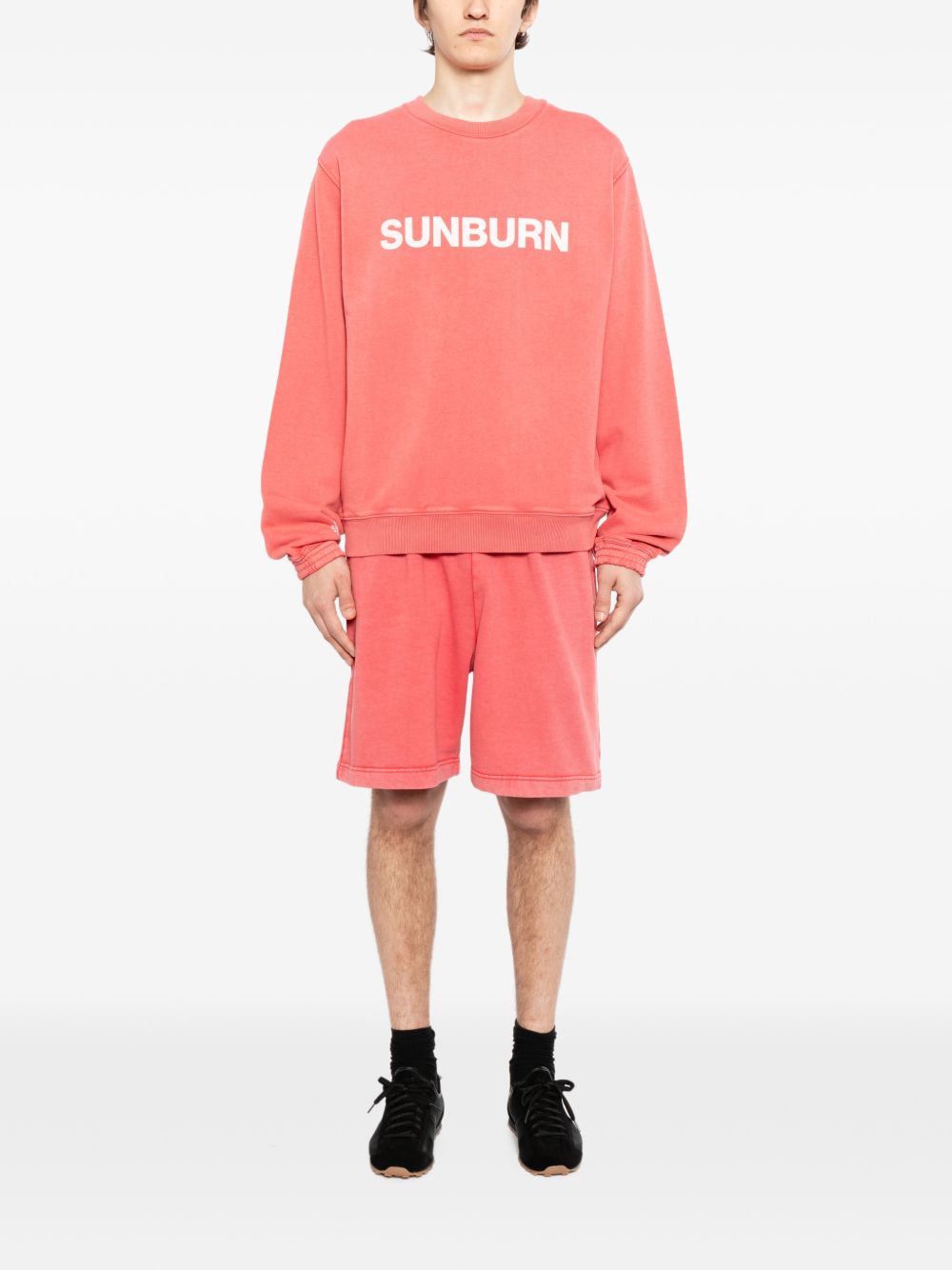 logo-print sweater