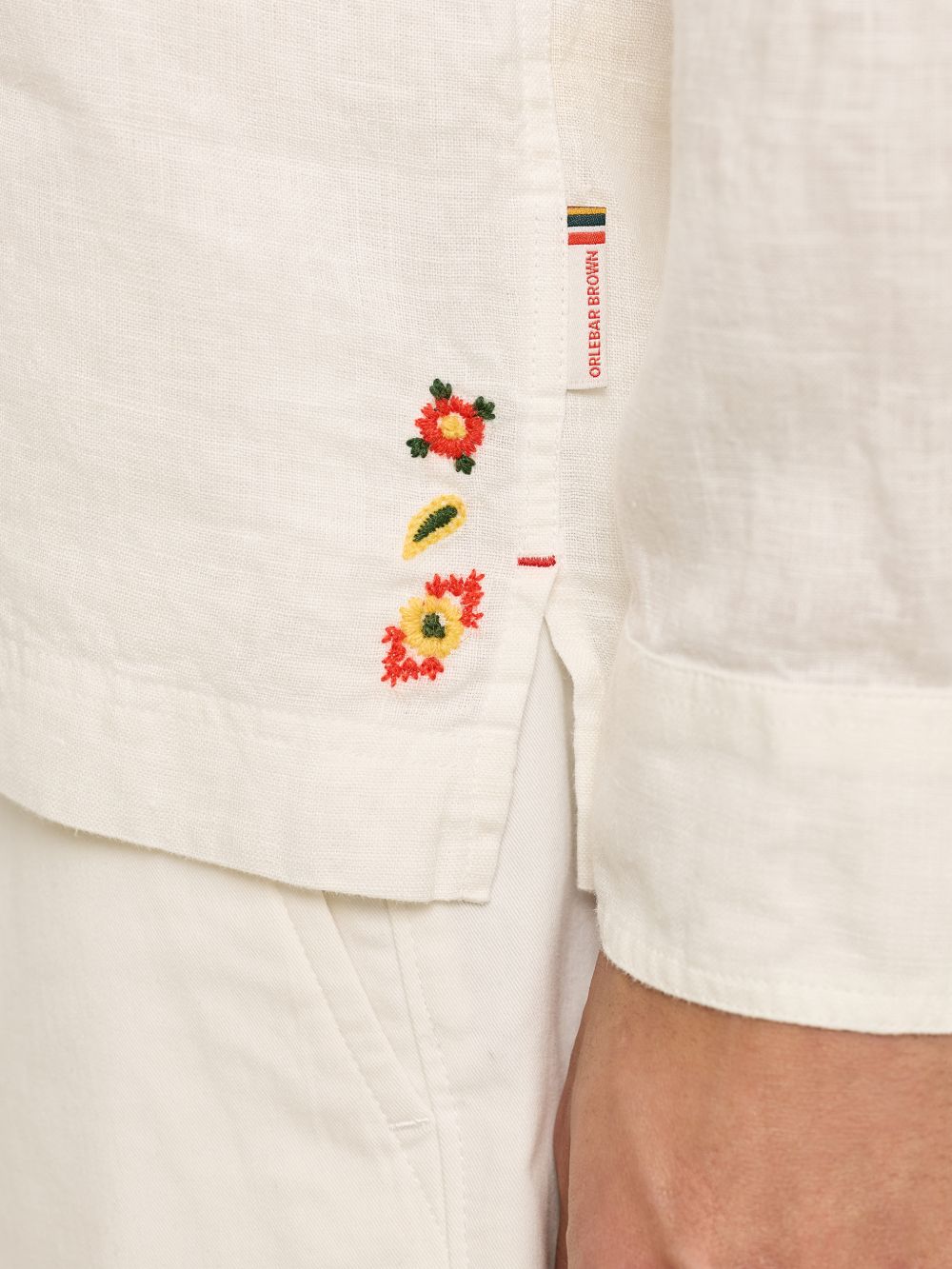 Ridley embroidery shirt