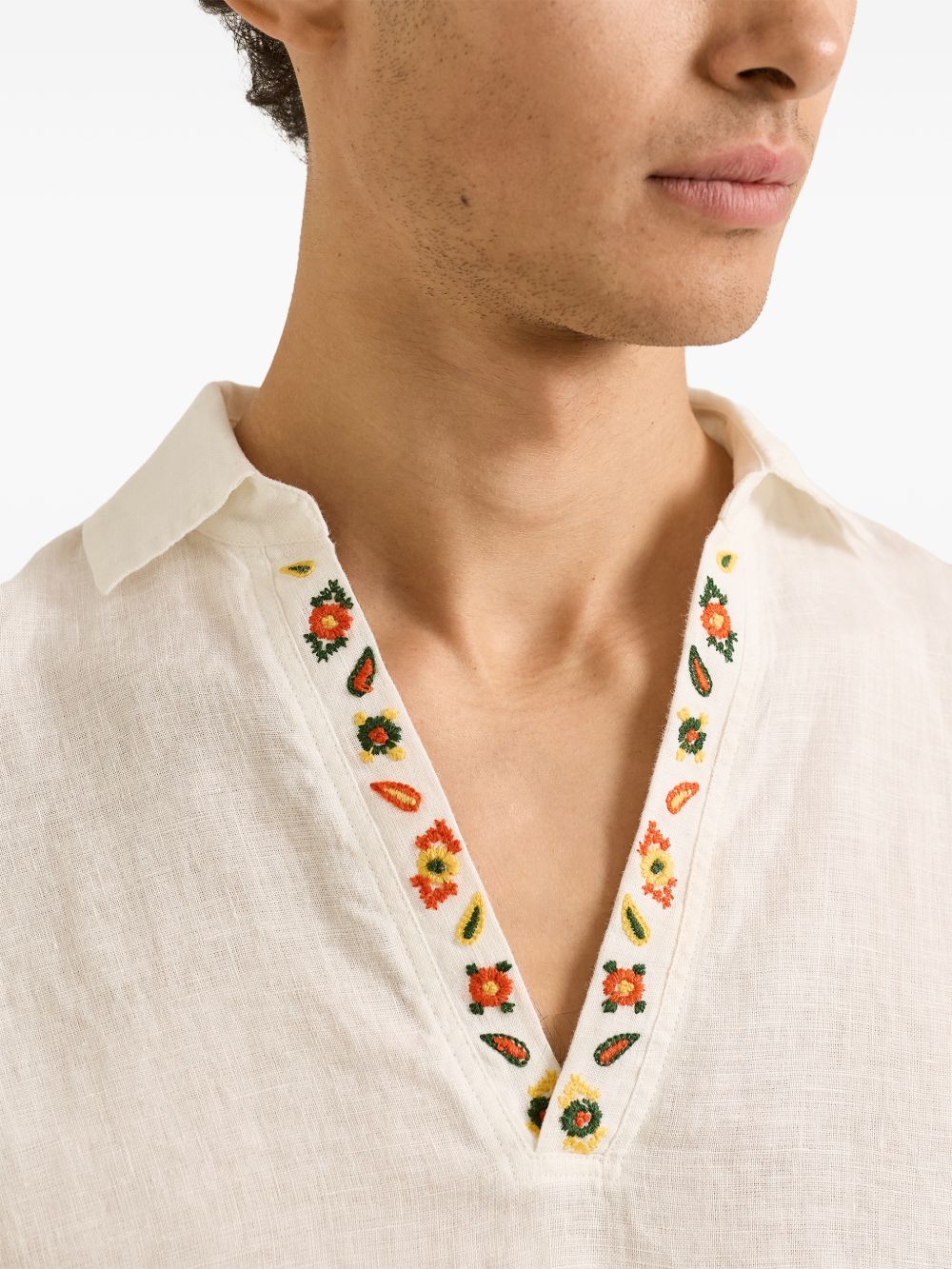 Ridley embroidery shirt