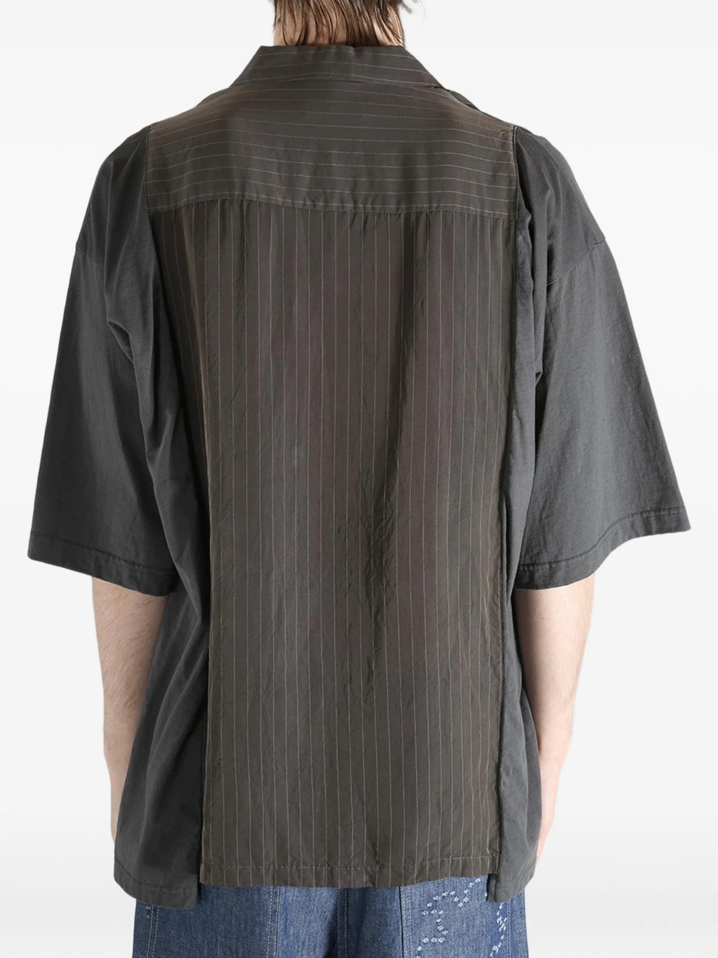 Striped Short-Sleeves Shirt