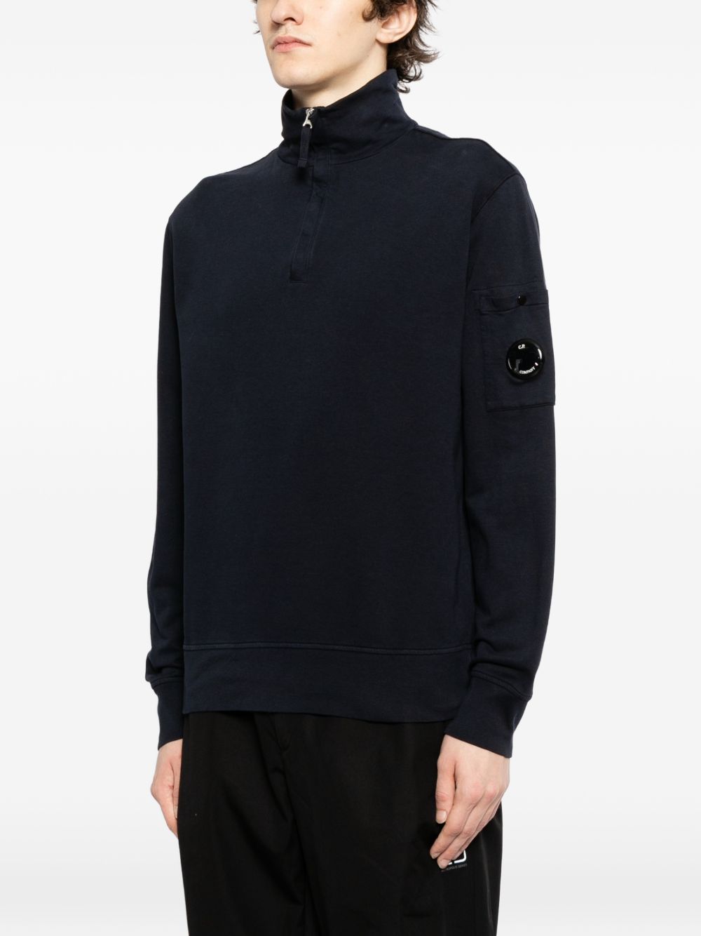 half-zip sweatshirt