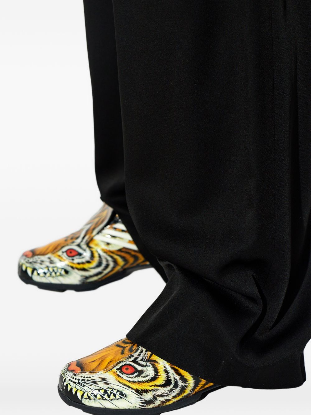 tiger print sneakers