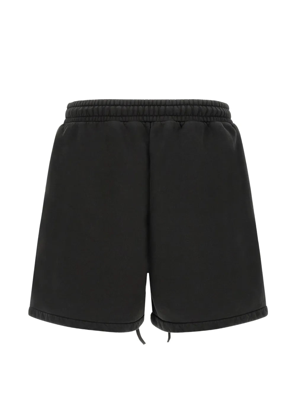 elasticated logo patch bermuda shorts