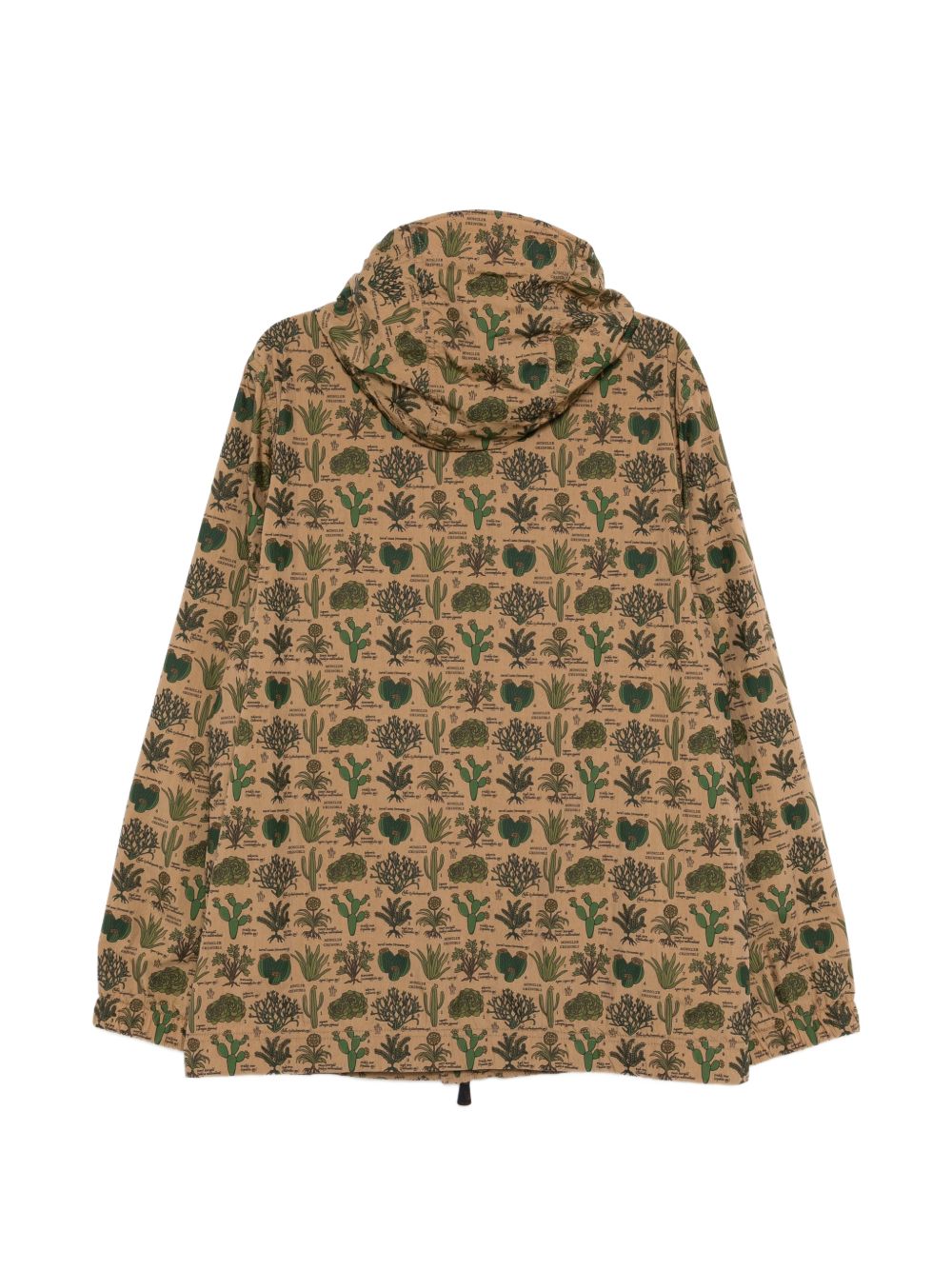logo-patched graphic-print jacket