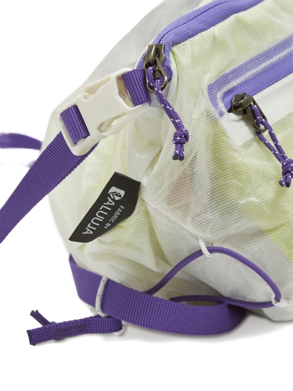 zip-fastening buckle-strap belt bag