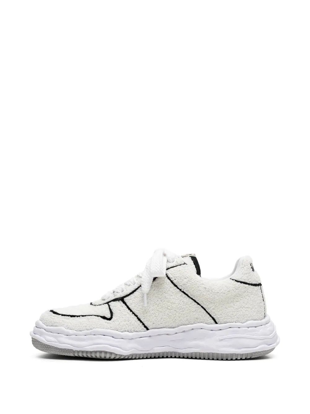 Wayne Bouclé-Knit Chunky-Sole Sneakers
