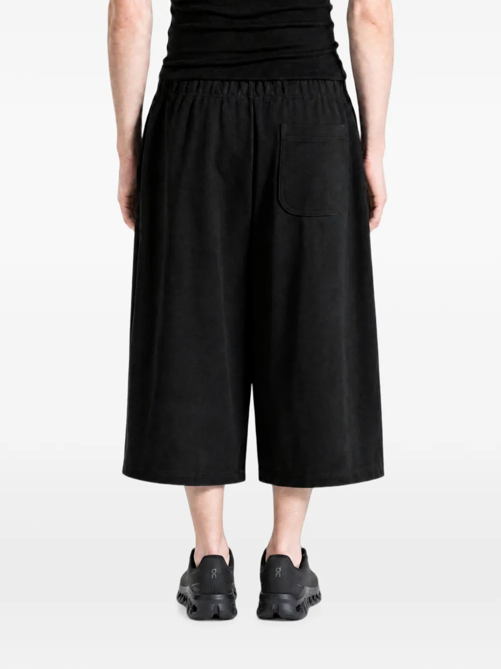 x Willy Chavarria logo-patch floral-embroidered shorts