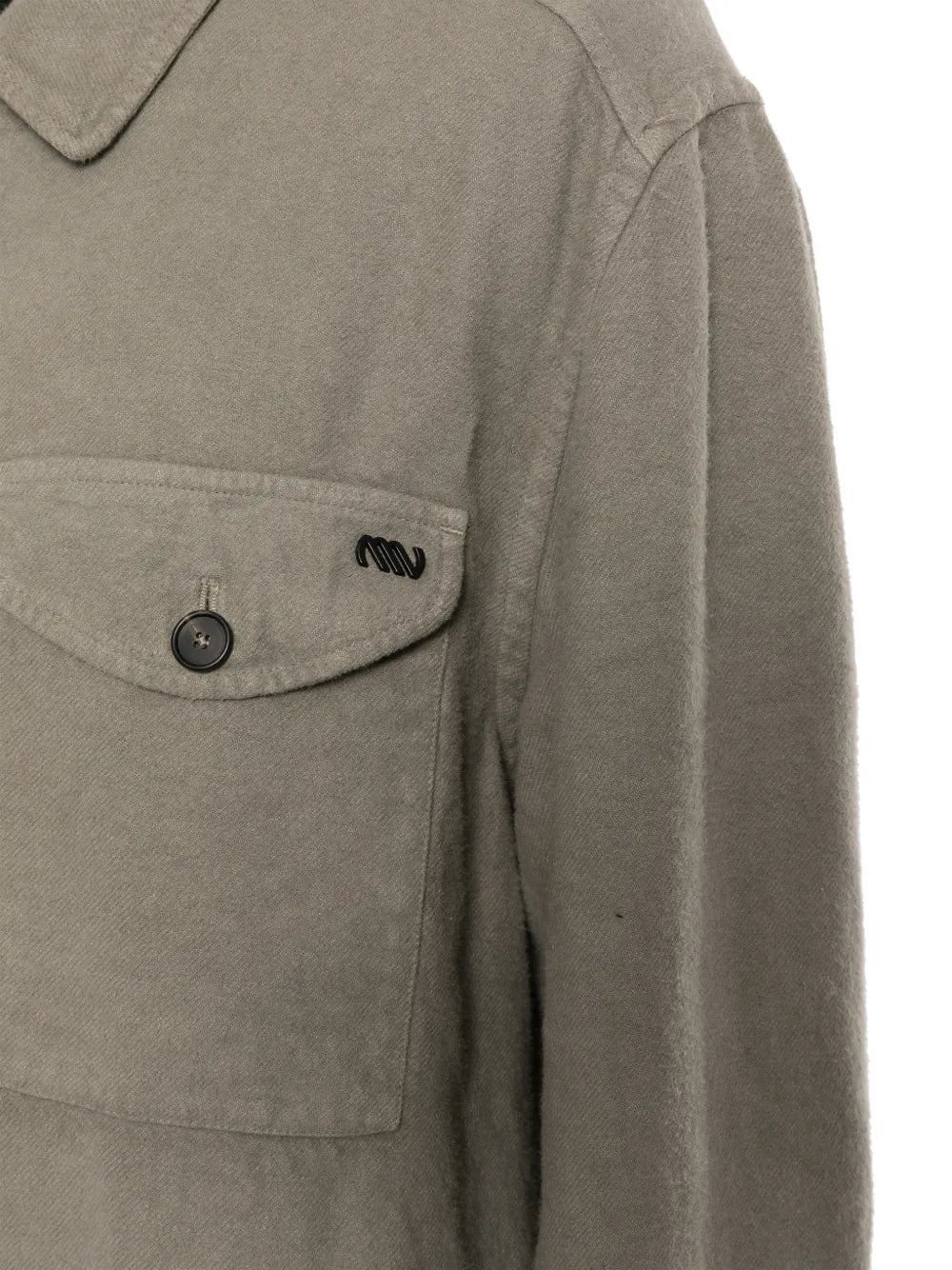 chest flap pockets shirt