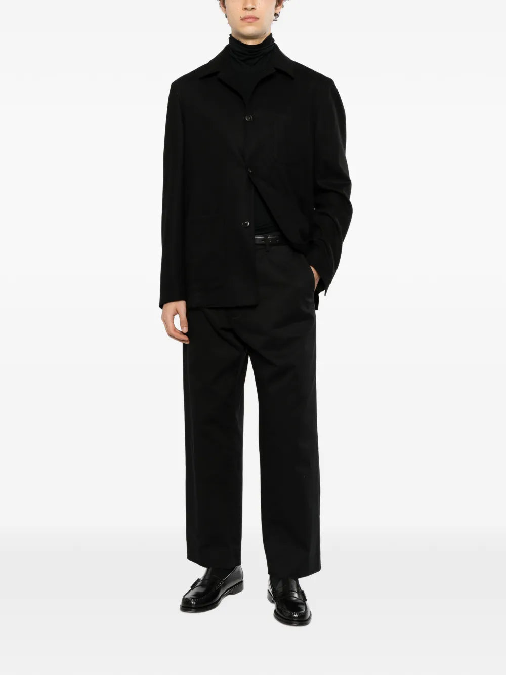 single-breasted jacket