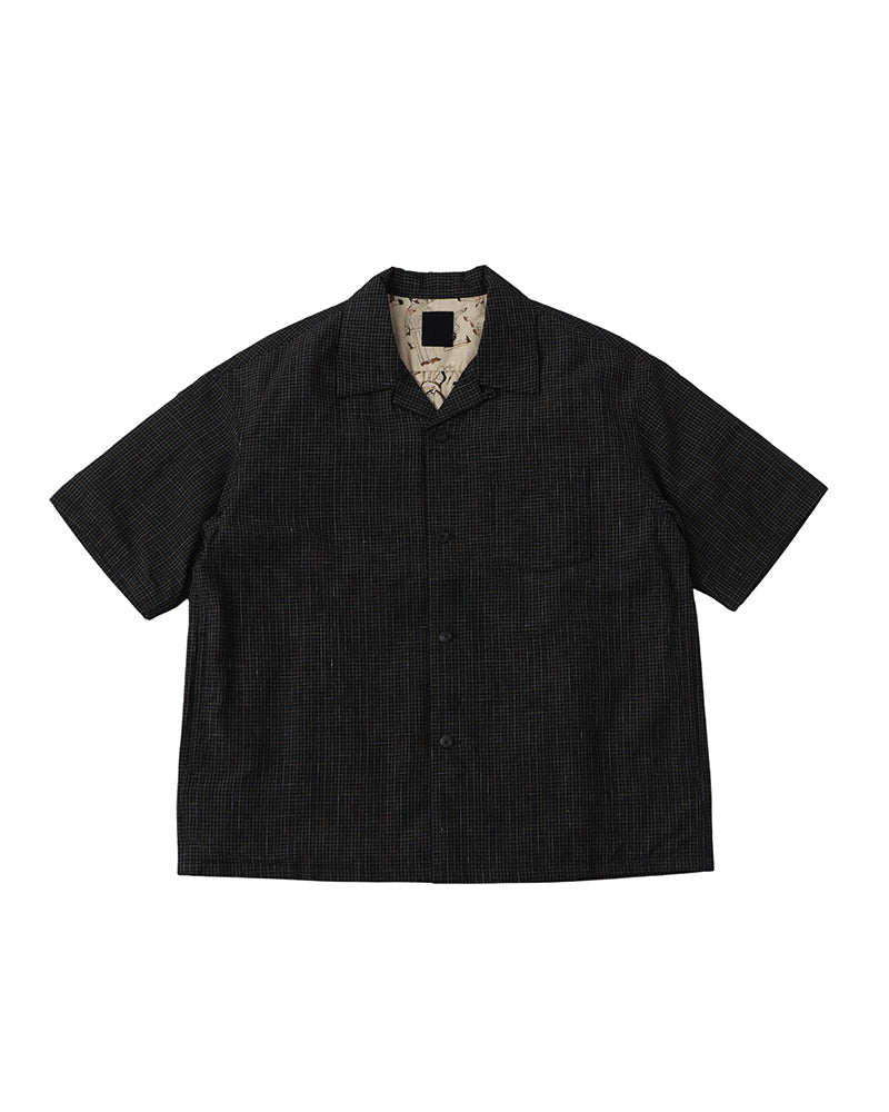 Wallis Down Shirt S/S Black