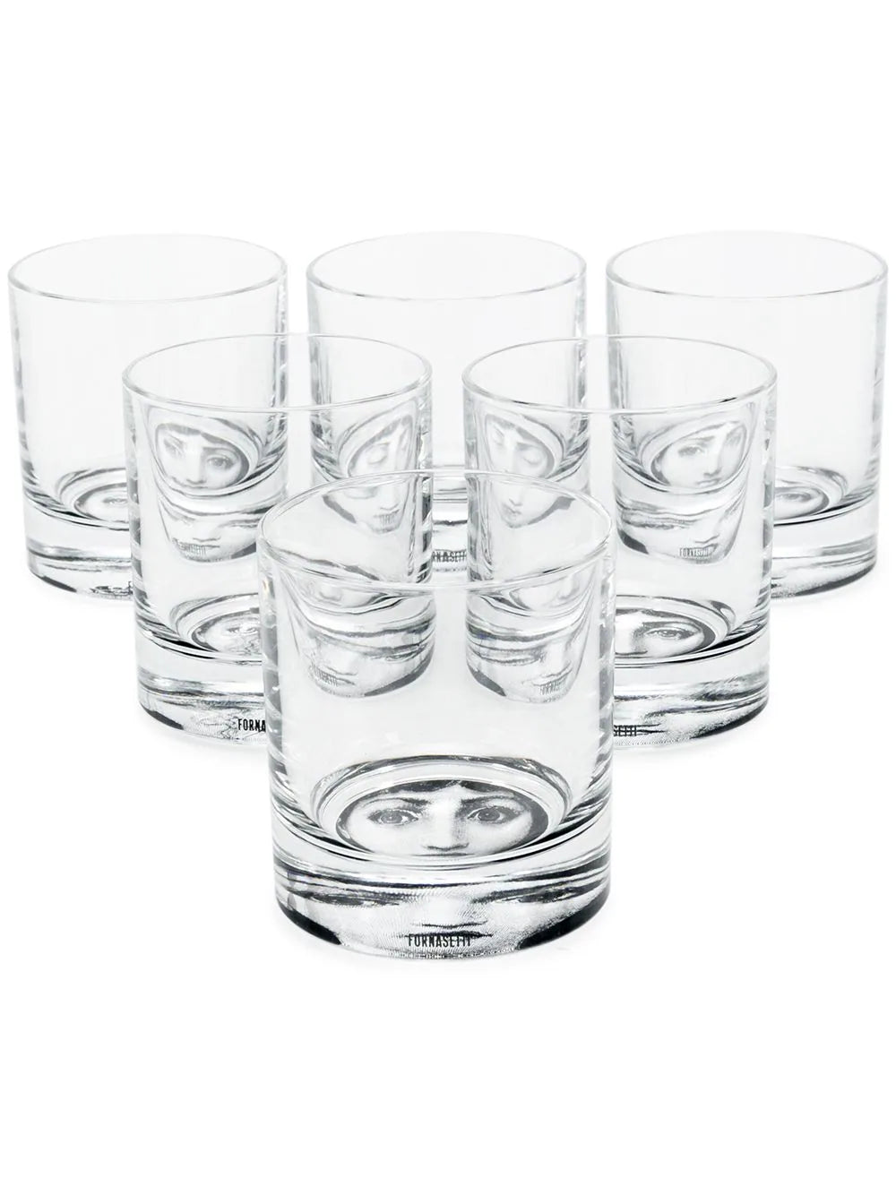 Face Print Tumblers (Set Of 6)