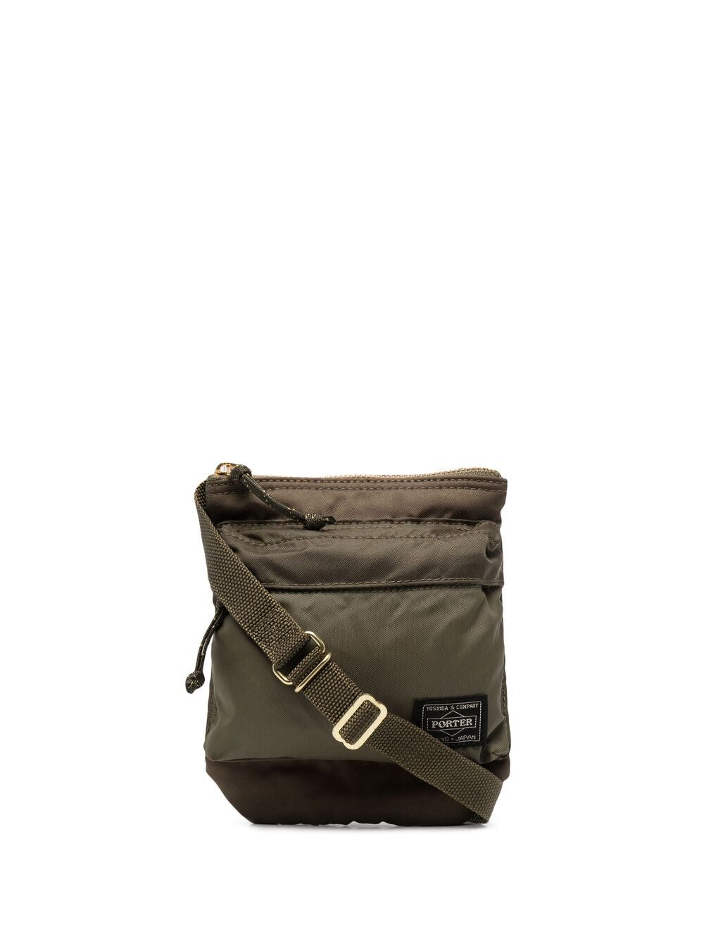 logo patch crossbody bag