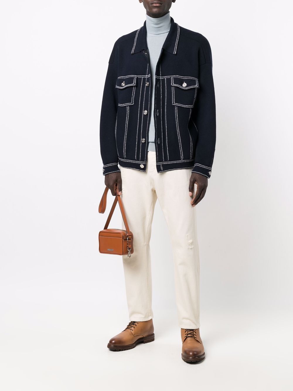 oversized denim jacket