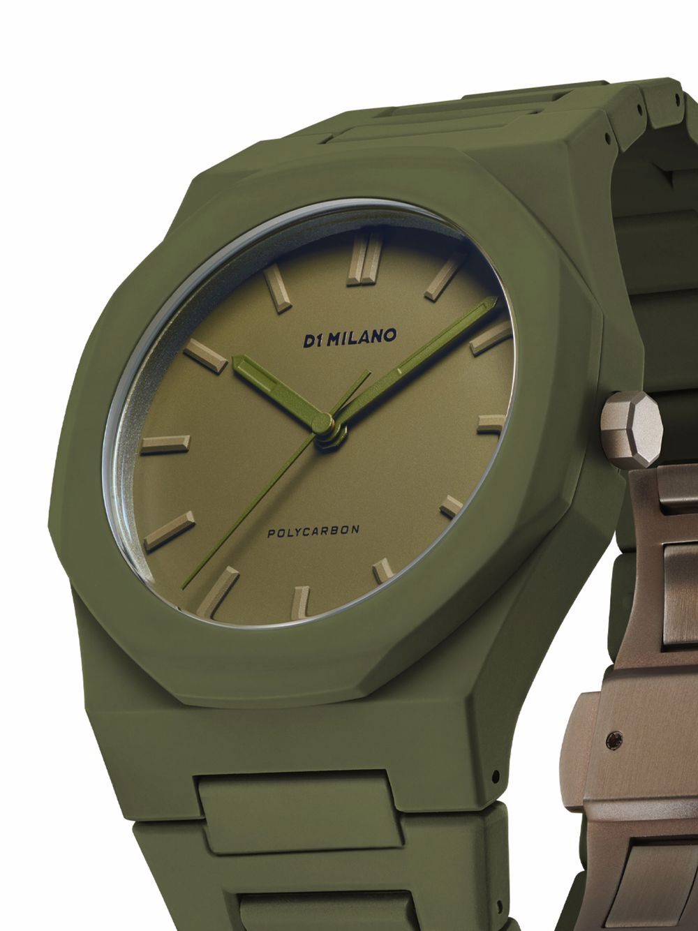 Polycarbon Military Green 40.5mm