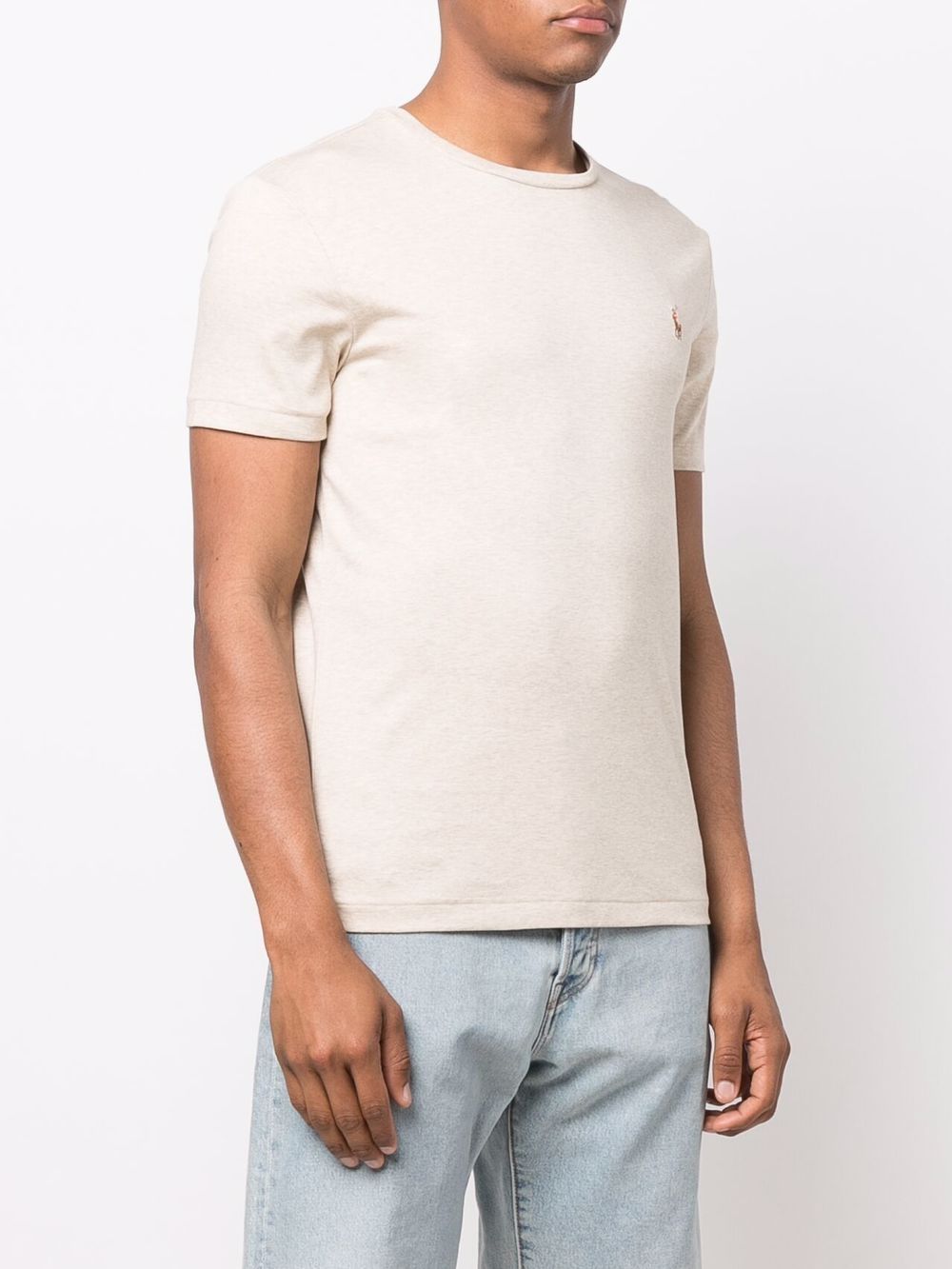 Polo Pony logo embroidered T-shirt