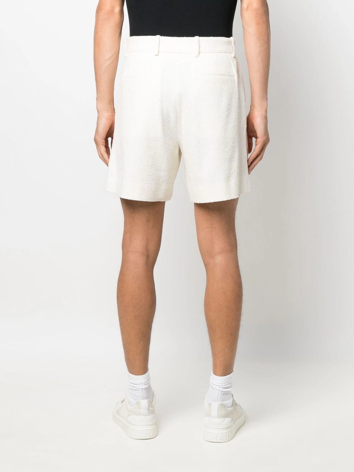 Straight-Leg Tailored Shorts